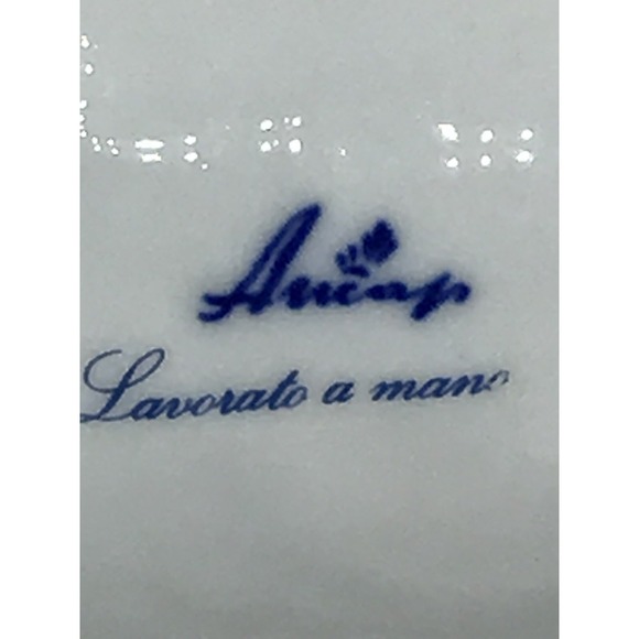 Ancap lavorato a‎ mano  Double Sided Divided Serving Dish - Picture 4 of 6